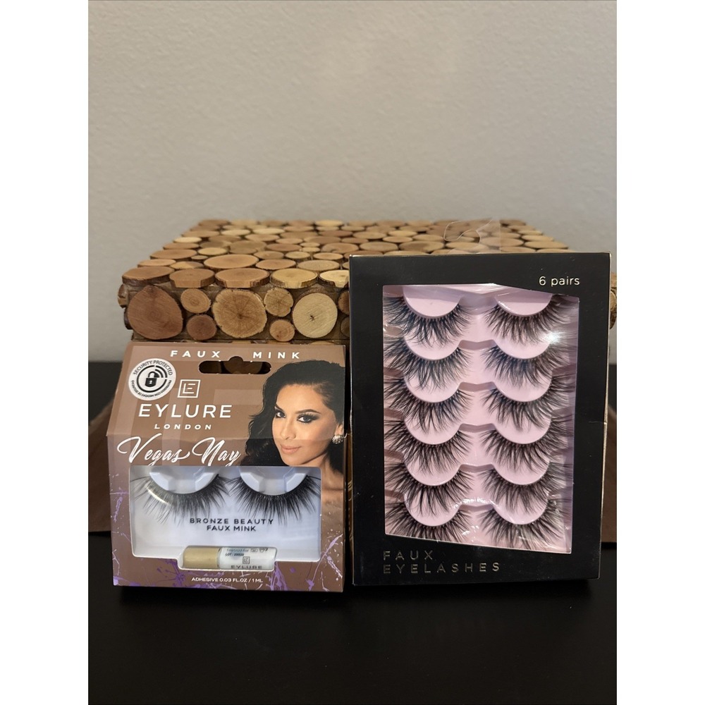 1 Box Eylure Lashes And 1 Box Forever 21 Faux Lashes